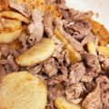 クックQ3MR6D☆'s cooksnap of when they made 長芋と豚肉のおかず.