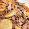 クックQ3MR6D☆'s cooksnap of when they made 長芋と豚肉のおかず.