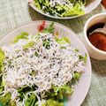かわゆう1211's cooksnap of when they made 春菊としらすの和風サラダ.