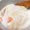 くまじ◎'s cooksnap of when they made 白菜と鶏むね肉と牛乳の簡単クリーム煮♪.