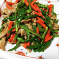 2004sana's cooksnap of when they made 人参とピーマンと豚の炒め物/青椒肉絲風.