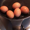 わたさな2016's cooksnap of when they made コップ半分の水でゆで卵♪.