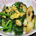 れいちょんぐ's cooksnap of when they made 簡単に♫ちくわとほうれん草と卵の炒め物♡.