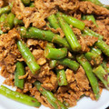 よしおかべにー's cooksnap of when they made 豚バラといんげんの味噌ごま炒め.