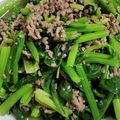 みえち。's cooksnap of when they made ほうれん草と挽き肉炒めオン・ザ・チーズ.