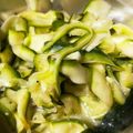 ぴかさーん's cooksnap of when they made ズッキーニのサラダ★シンプルにベスト食感.