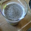 ∞baru∞'s cooksnap of when they made **黒ごまときなこのバナナジュース**.