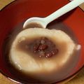 輝夜の姫's cooksnap of when they made ＊簡単5分でおしるこ〜お餅入り＊.