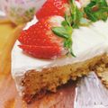 たんぽっぽ♪♪♪'s cooksnap of when they made 材料４つ！簡単☆紅茶スポンジ♪.