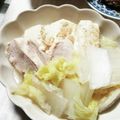 まぶたん's cooksnap of when they made 簡単ヘルシー❀鶏肉と焼豆腐と白菜の煮物.