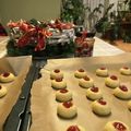 クックKBIO8G☆'s cooksnap of when they made 簡単かわいいサムプリント･ジャムクッキー.