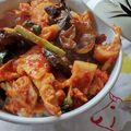 花時計咲いた's cooksnap of when they made きくらげ入り豚キムチ.