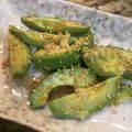 saki1010's cooksnap of when they made おつまみアボカド刺し！ごま油＋塩が1番！.