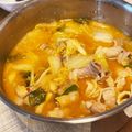やつはしひじり's cooksnap of when they made 簡単！激ウマ！ピリ辛味噌バター鍋♪.