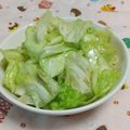 赤い電話's cooksnap of when they made 生姜さっぱりやみつきキャベツ.
