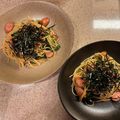 ♡666's cooksnap of when they made ソーセージとほうれん草の和風パスタ.