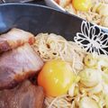 ♡YKitchen♡'s cooksnap of when they made 油そば風ピリ辛スタミナ和え麺.