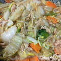 まん丸みかリン's cooksnap of when they made $白菜ともやしと豚肉のうま煮$.