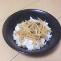 きらり流れ星's cooksnap of when they made ●もやしとえのきのポン酢炒め●.