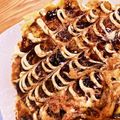 くーー〜's cooksnap of when they made モダン焼き(豚肉と焼きそばのお好み焼き).