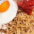albachan's cooksnap of when they made おうちで簡単！横手風焼きそば♡.