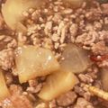 Takamam_s's cooksnap of when they made 豚ひき肉・トロトロ大根の煮物♪.
