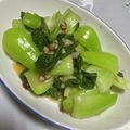 ももゆかずりん's cooksnap of when they made 簡単　チンゲン菜の青菜炒め 又は小松菜.