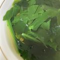 みょんとも's cooksnap of when they made わかめとほうれん草のコンソメスープ.