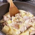 月✳Iris's cooksnap of when they made フライパンで♪塩昆布で濃厚シュクメルリ.