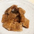 クック3EDJZK☆'s cooksnap of when they made 残ったご飯で簡単♪お米のごま煎餅♡.