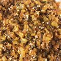 アツアツ's cooksnap of when they made 超簡単時短大根の葉ごま油炒めふりかけ.