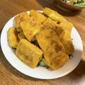 XasyaminX's cooksnap of when they made ◆豆腐ステーキ◆カレー味♪.