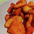 シロツメクサmnm's cooksnap of when they made 簡単!長芋とウインナのサク♪ホク♪炒め★.