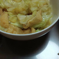 あゆたっくん's cooksnap of when they made 簡単副菜＊キャベツと油揚げのだし煮.