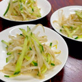 ルぴあ's cooksnap of when they made レンチン時短のえのきともやし胡瓜の和え物.