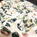 ☆のんにゃん☆'s cooksnap of when they made 鮭とほうれん草のクリーム煮風.