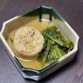 Nilmini's cooksnap of when they made がんもと菜の花の含め煮.