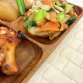 だりりラブ's cooksnap of when they made ラー油が決め手！青梗菜とさつま揚げ炒め。.