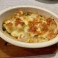 g_pearl's cooksnap of when they made 風邪予防に♪ネギとカブの白いグラタン♥.