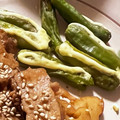 りんごっ。's cooksnap of when they made トースターで簡単♪しし唐のマヨ乗せ焼き★.