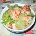 ladyoscar's cooksnap of when they made 海老とレタス炒飯.