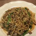 Yokchina's cooksnap of when they made お箸が止まらない台湾風ピリ辛焼きそば.
