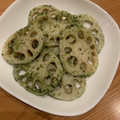 えりすけ◡̈⃝'s cooksnap of when they made 簡単にあと１品✿れんこんのごま青のり炒め.