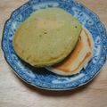 akki925's cooksnap of when they made 小麦・卵不使用！ふわふわ米粉パンケーキ♡.