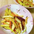 ❀akiko❀'s cooksnap of when they made ［簡単 サツマ芋 人参 塩きんぴら］.