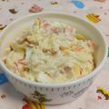 赤い電話's cooksnap of when they made ゆでたまご入り！濃厚ポテトサラダ.