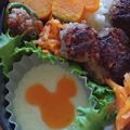 3兄弟の母's cooksnap of when they made お弁当に♡ミッキーシェイプのゆで卵.