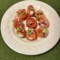 コムギ大好き's cooksnap of when they made パーティーに☆半熟うずらのサーモン包み.