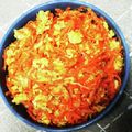 新米料理人もえ's cooksnap of when they made 人参の大量消費♪ツナ入り人参しりしり.