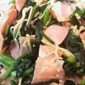 いがらしじゅんこ's cooksnap of when they made ほうれん草とベーコンのバター炒め【賄い】.